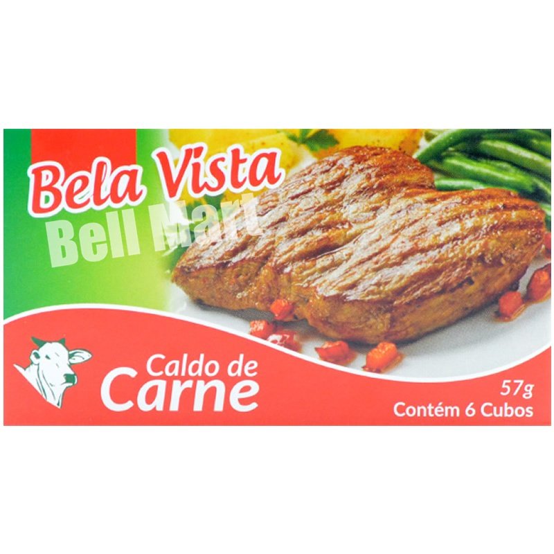 Bela Vista Caldo de Carne 57g