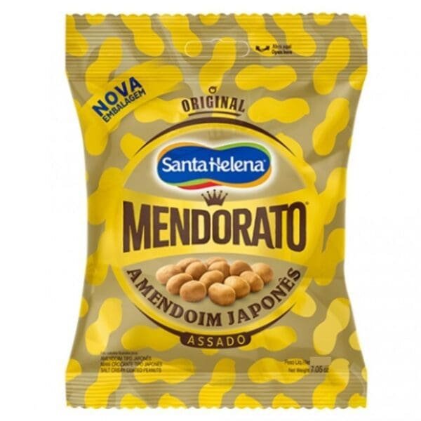 Mendorato Amendoim Tipo Japonês