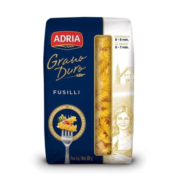 Adria Macarrão Grano Duro Fusilli 500g