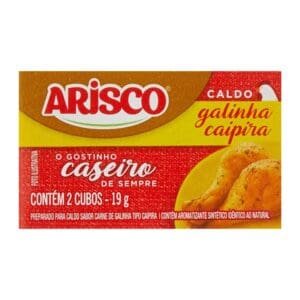 Arisco Caldo de Galinha Caipira 57g – 6 cubos
