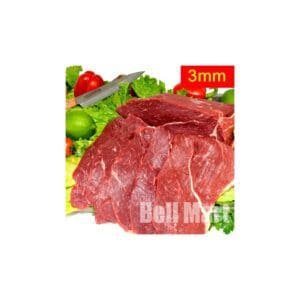 Paleta de Boi Bife 1kg 3mm