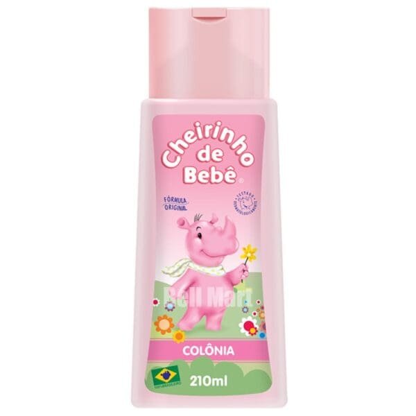 Cheirinho de Bebê Colônia Rosa 210ml