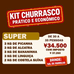 Kit Churrasco Super (30 a 40 pessoas)