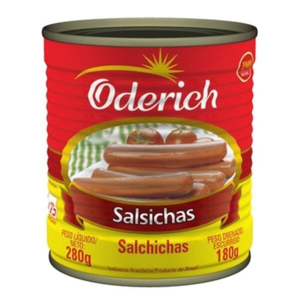 Oderich Salsicha Frango Tipo Vienna 180g
