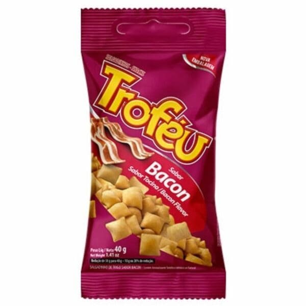 Troféu Salgadinho Bacon 40g