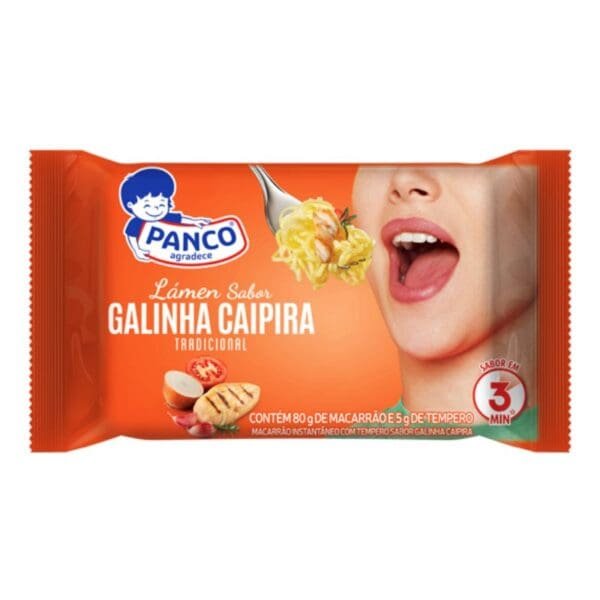 Panco Lamen de Galinha Caipira 80g