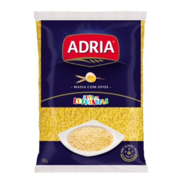 Adria Macarrão Sopa de Letrinhas 500g