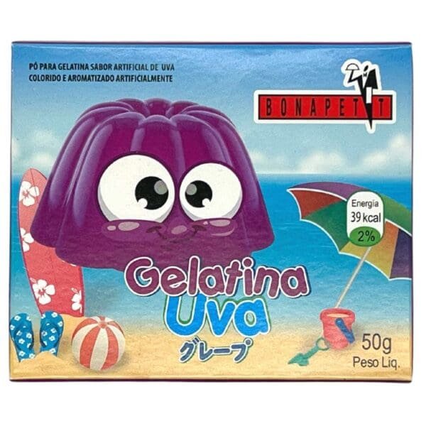 Bonapetit Gelatina Uva 30g