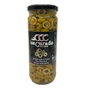 Los Curado Azeitonas Verdes Fatiada 245g