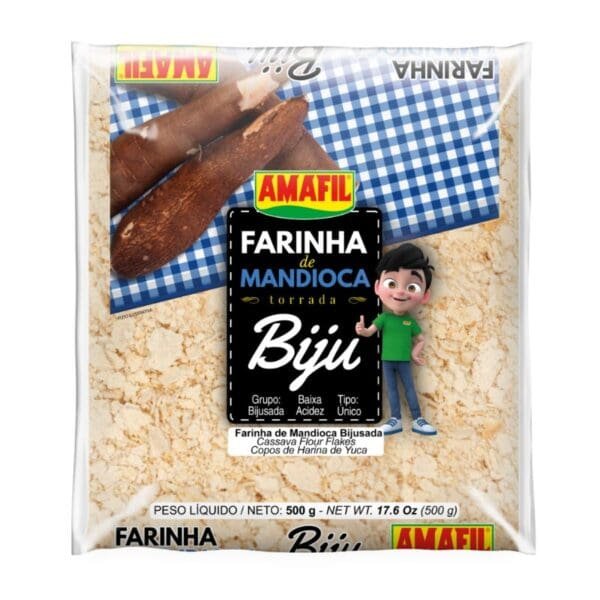 Amafil Farinha de Mandioca Biju 500g
