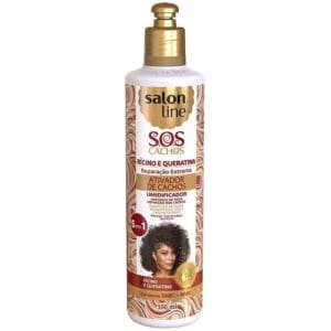 Salon Line SOS Cachos Ricino e Queratina Ativador 300ml