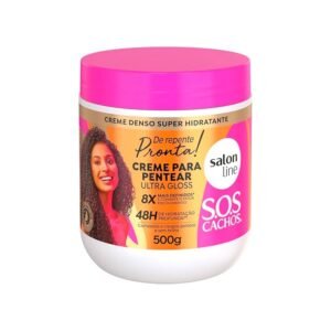Salon Line SOS Cachos Creme Para Pentear De Repente Pronta! 500g