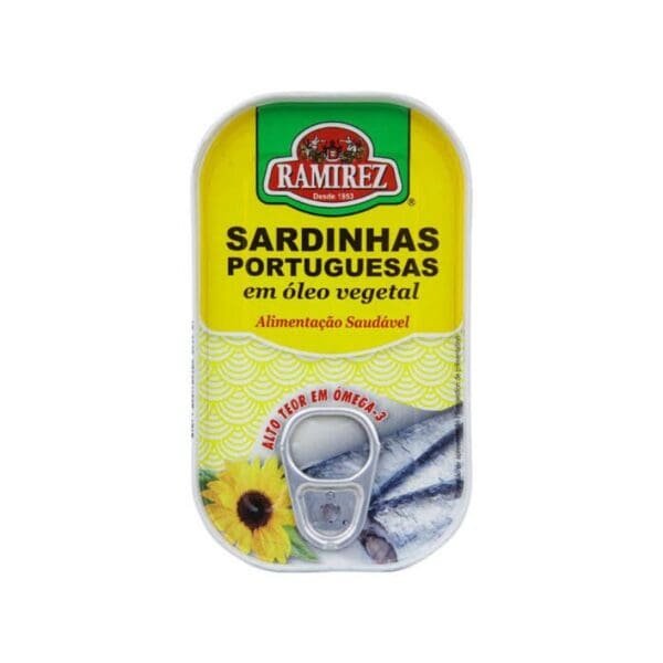 Ramirez Sardinhas em óleo Vegetal 125g