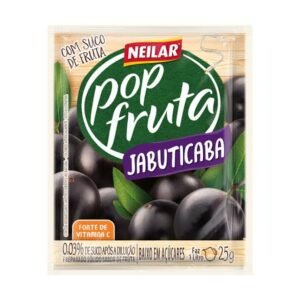 Neilar Pop Fruta Suco em Pó Jabuticaba 25g