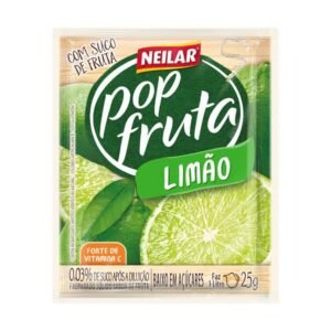 Neilar Pop Fruta Suco em Pó Limão 25g