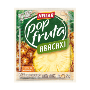 Neilar Pop Fruta Suco em Pó Abacaxi 25g