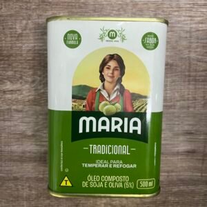 Maria Oleo Composto de Soja e Oliva Tradicional Lata 500ml