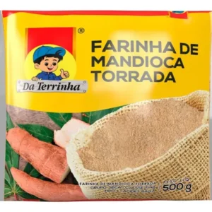 Da Terrinha Farinha de mandioca Torrada 500g